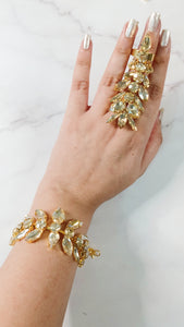 Kairoz Golden Stone Jewelry Set