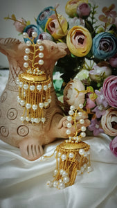 Inahra Pearl Tokri Earrings