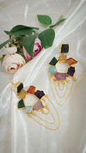 Load image into Gallery viewer, Mayasaki  Era Semi Precious Gemstones Earrings
