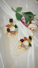 Load image into Gallery viewer, Mayasaki  Era Semi Precious Gemstones Earrings
