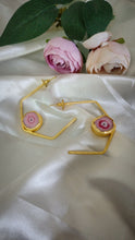 Load image into Gallery viewer, Cara Pink Eye Solar Quartz Natural Stone Earrings
