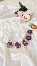 Load image into Gallery viewer, Maara Oran Violet Solar Quartz Choker / Neckpiece
