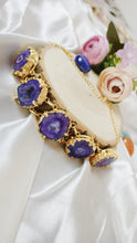 Load image into Gallery viewer, Maara Oran Violet Solar Quartz Choker / Neckpiece
