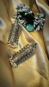 FAHAR GERMAN SILVER EARRINGS