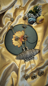 Machaal German Silver Neckpiece