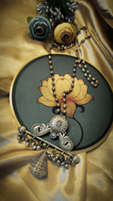 Load image into Gallery viewer, Wirsana Long Chain German Silver Neckpiece
