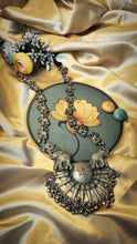 Load image into Gallery viewer, Unnar Antique German Silver Long Neckpiece
