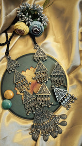 Kanari Banjara Antique German Silver Set