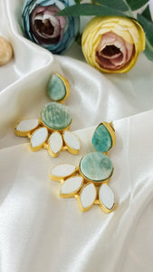 Kesin Amazonite Stone Earrings