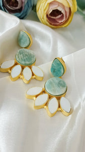 Kesin Amazonite Stone Earrings
