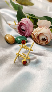 Sherlin Red Stone Ring